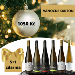 VÁNOČNÍ KARTON 5+1 ZDARMA